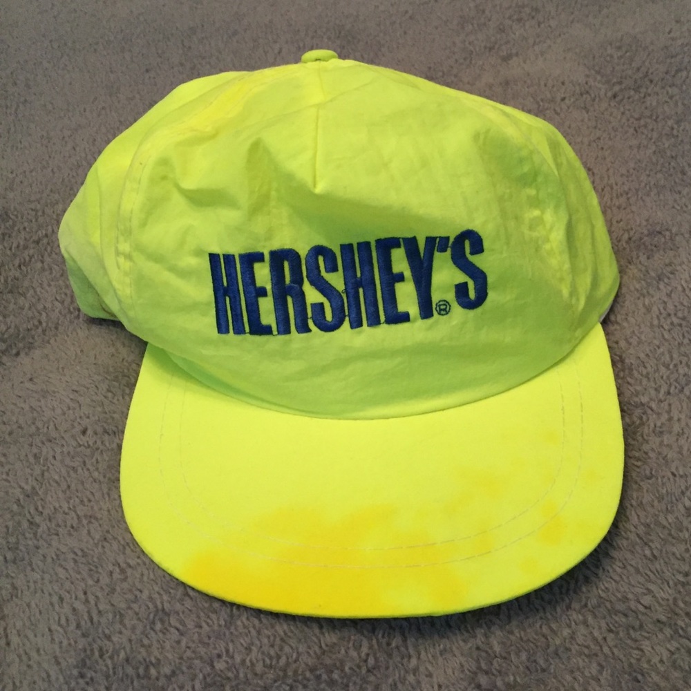 Vintage 90s neon Hershey’s SnapBack